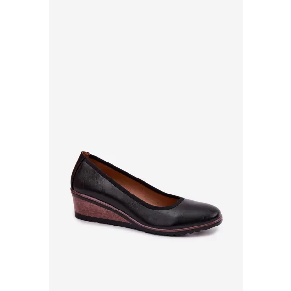  Dámske poltopánky VINCEZA 58628 BLACK 