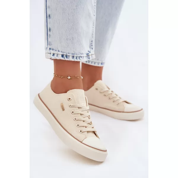  Dámske tenisky BIG STAR SHOES TT274773 BEIGE 