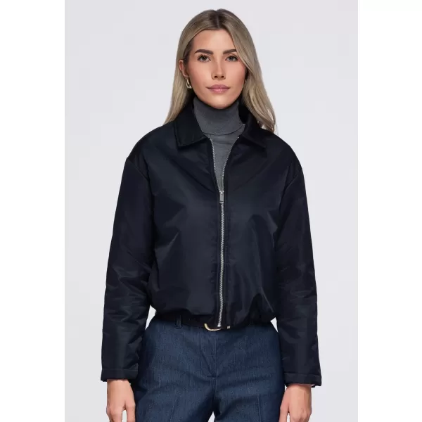  Dámska bunda OMBRE OW-JT-E0003 NAVY BLUE 