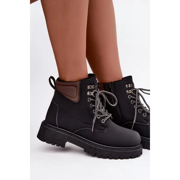  Dámske čižmy BOTO 25BT26-9118 BLACK 