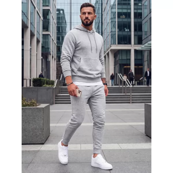  Pánska súprava DSTREET AX0438 SVETLO ŠEDÁ 