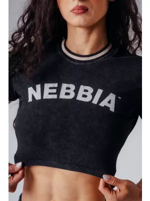 Dámske triko NEBBIA OLYMPIA OPEN-BACK 938 BLACK