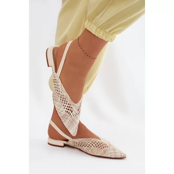 Dámske baleríny BOTO GZ-307 BEIGE 