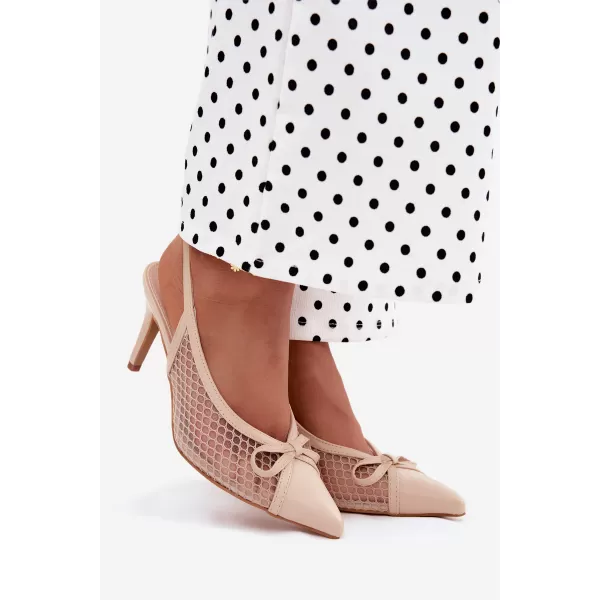  Dámske sandále BOTO SQC-272 BEIGE 