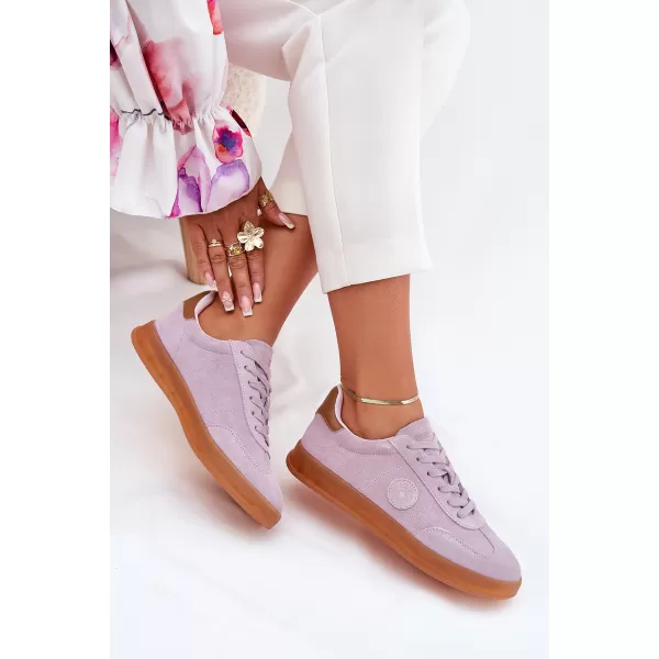  Dámske tenisky BIG STAR SHOES RR274850 PURPLE 