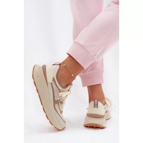  Dámske topánky BIG STAR SHOES TT274571 BEIGE 