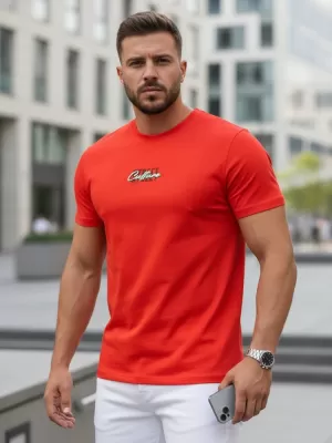 Pánske tričko DSTREET RX5423 ORANŽOVÁ
