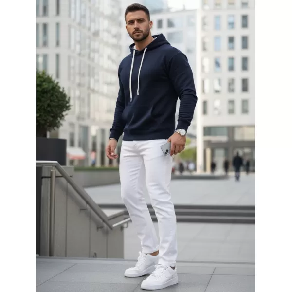  Pánska mikina DSTREET BX5949 TMAVO MODRÁ 