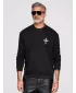 Pánska mikina OMBRE OM-SSNZ-0271 BLACK