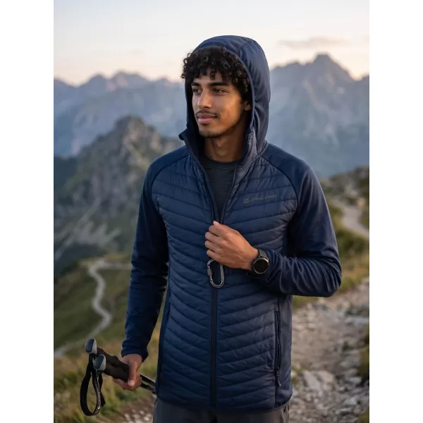  Pánska mikina ALPINE PRO NORN MOONLIT OCEAN 