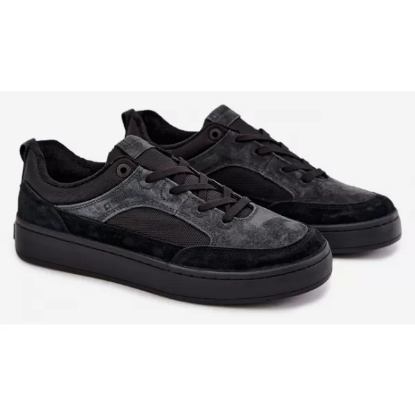  Pánske tenisky BIG STAR SHOES UU174118 BLACK 