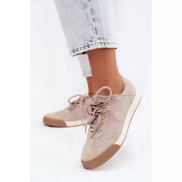  Dámske tenisky BIG STAR SHOES UU274001 BEIGE 