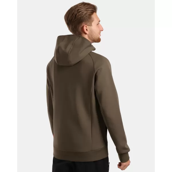  Pánska mikina KILPI BALU-M 1M0204KI KHAKI 