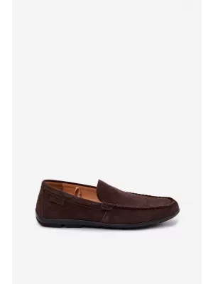Pánske mokasíny BIG STAR SHOES TT174202 BROWN/BEIGE