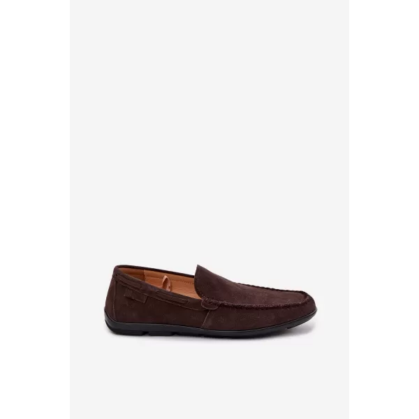  Pánske mokasíny BIG STAR SHOES TT174202 BROWN/BEIGE 