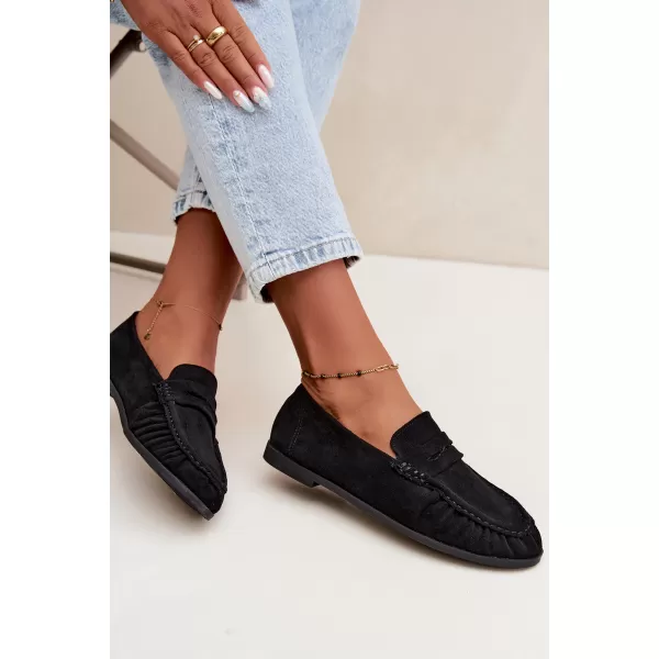  Dámske mokasíny BOTO 9881 BLACK 
