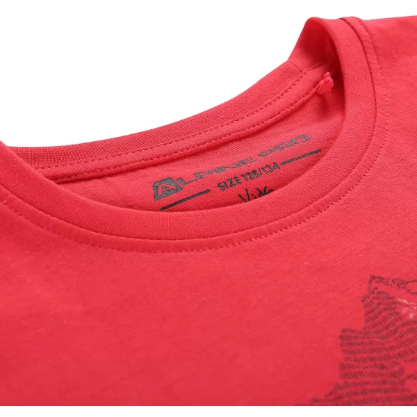  Detské tričko ALPINE PRO ECOMO 4 RASPBERRY VARIANT PA 