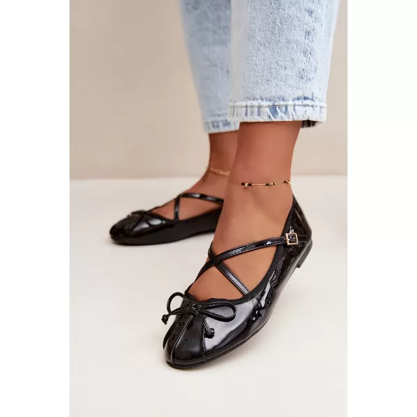  Dámske baleríny BOTO 6625-1 BLACK 