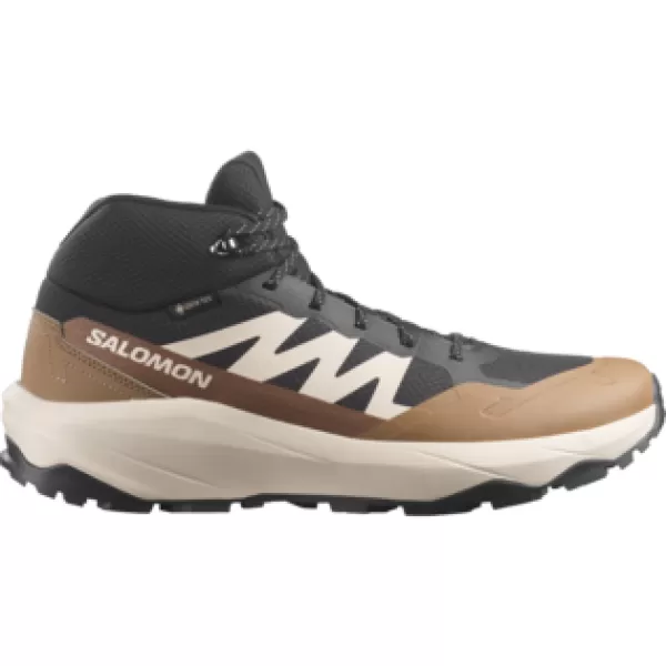  Pánske topánky SALOMON OUTSCAPE MID GTX L45410800 BLACK/RAINY DAY/COYOTE BROWN 