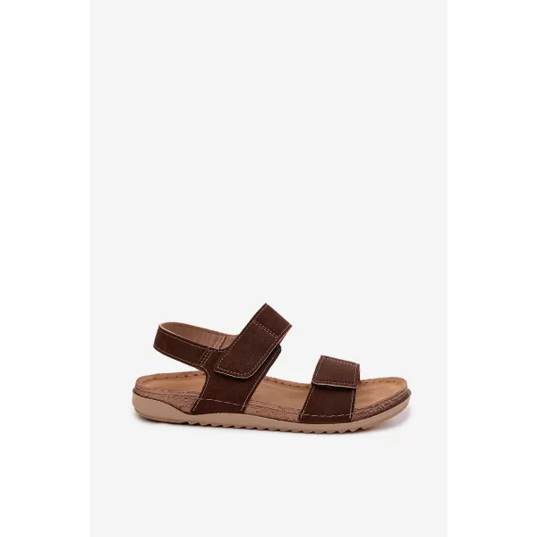  Dámske sandále INBLU AA000070 BROWN 