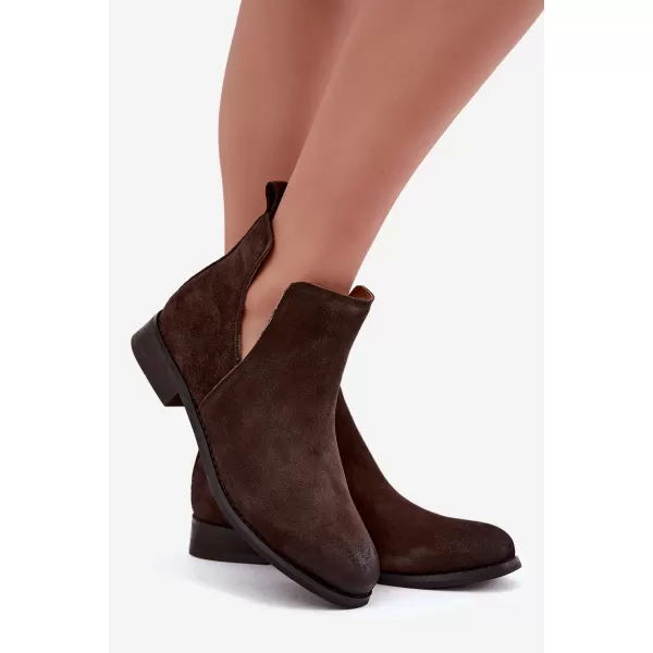  Dámske členkové topánky VINCEZA 133142 LEATHER 
