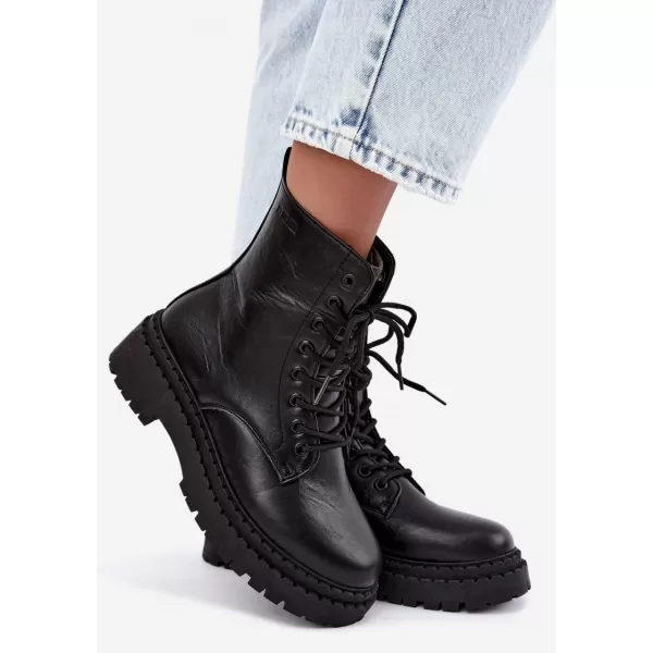  Dámske členkové topánky BIG STAR SHOES UU274816 BLACK 
