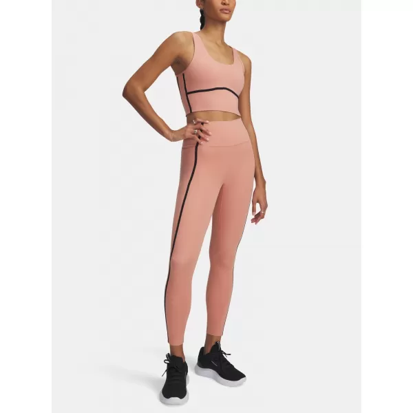  Dámske legíny UNDER ARMOUR MERIDIAN PIPED ANKLE LEG 6005411-696 RUŽOVÁ 