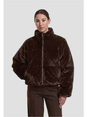 Dámska prešívaná bunda URBAN CLASSICS TB7935-00075 BROWN