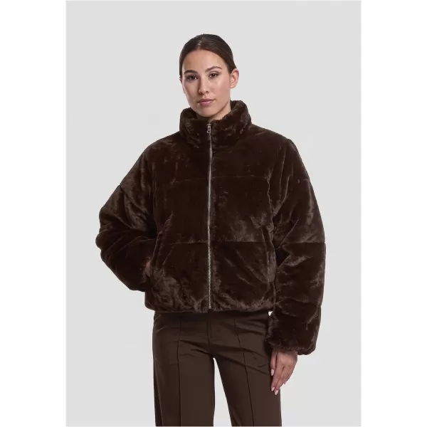  Dámska prešívaná bunda URBAN CLASSICS TB7935-00075 BROWN 