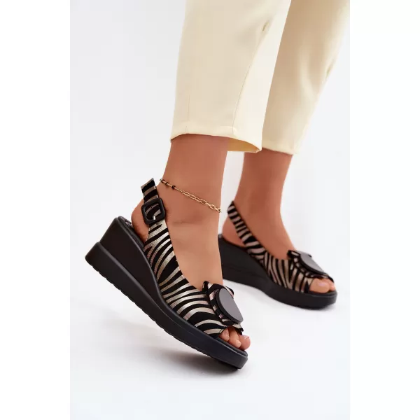  Dámske sandále ARTIKER 58C0295 BLACK 