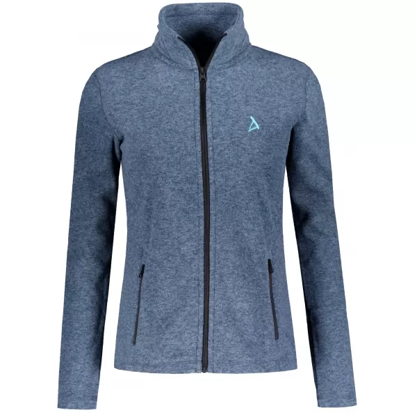  Dámska fleece mikina ALTISPORT ALW002852 TMAVÝ DENIM MELÍR 