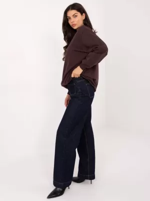 Dámska mikina BASIC FEEL GOOD RV-BL-5185.70P DARK BROWN