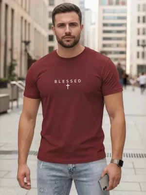 Pánske tričko DSTREET NX5124R-BU BORDO