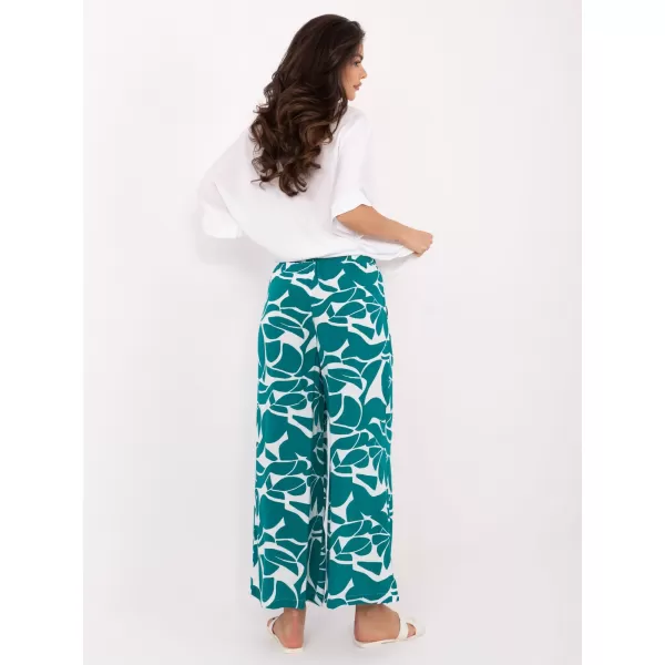  Dámske nohavice SUBLEVEL D73771M62237F DARK GREEN 