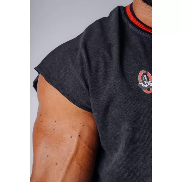  Pánske tielka NEBBIA OLYMPIA MUSCLE COVER 947 BLACK 