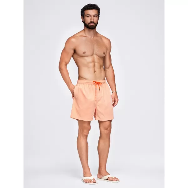 Pánske kraťasy OMBRE OM-SRSS-0216 PASTEL ORANGE 