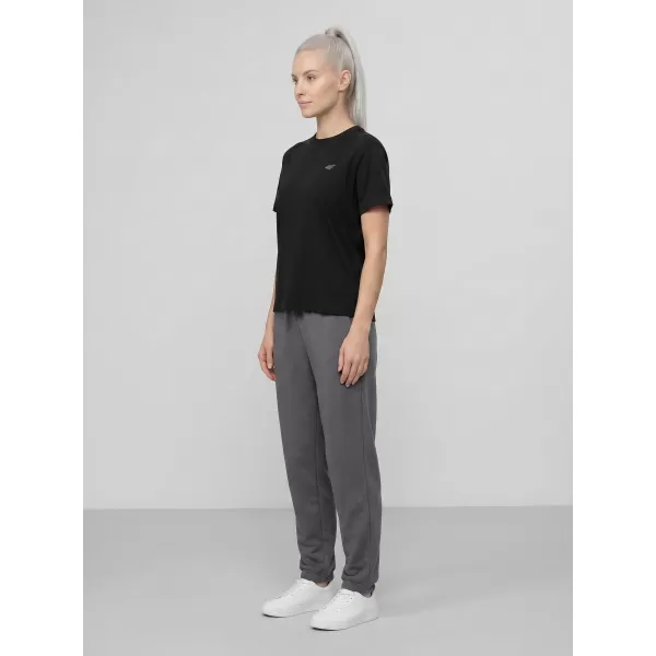  Dámske tričko 4F WMM00TTSHF3310 DEEP BLACK 