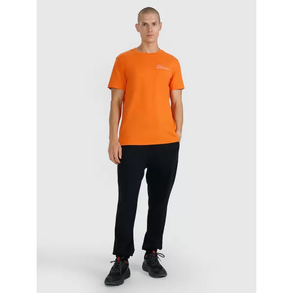  Pánske tričko 4F WAW25TTSHM2372 ORANGE 