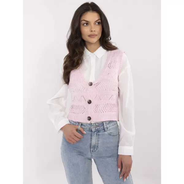  Dámsky sveter SUBLEVEL D93076J90849A BRIGHT PINK 