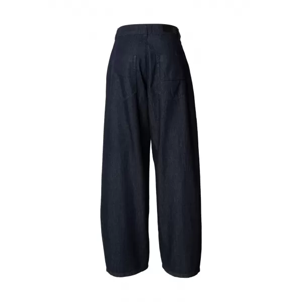  Dámske nohavice URBAN CLASSICS TB8296 BLUE RINSED WASHED 