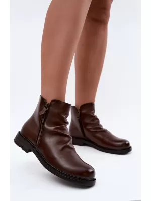 Dámske čižmy VINCEZA 58683 BROWN