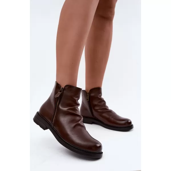  Dámske čižmy VINCEZA 58683 BROWN 
