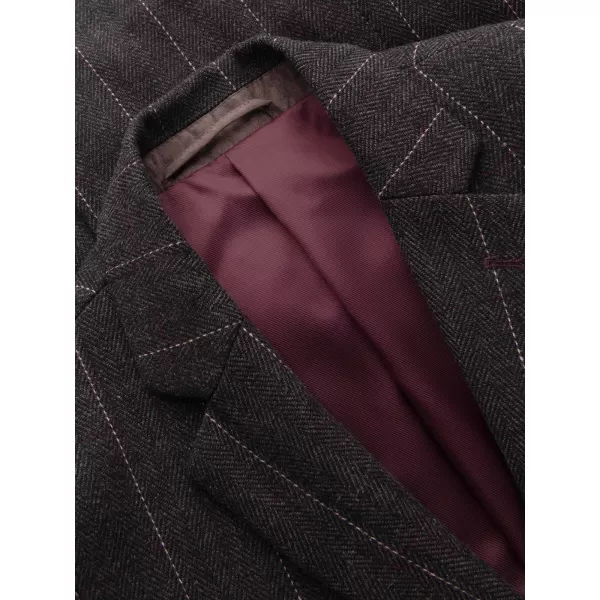  Pánske sako OMBRE M166 DARK BROWN 