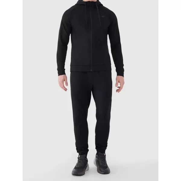  Pánske nohavice 4F WMM00TFTRM1067 DEEP BLACK 