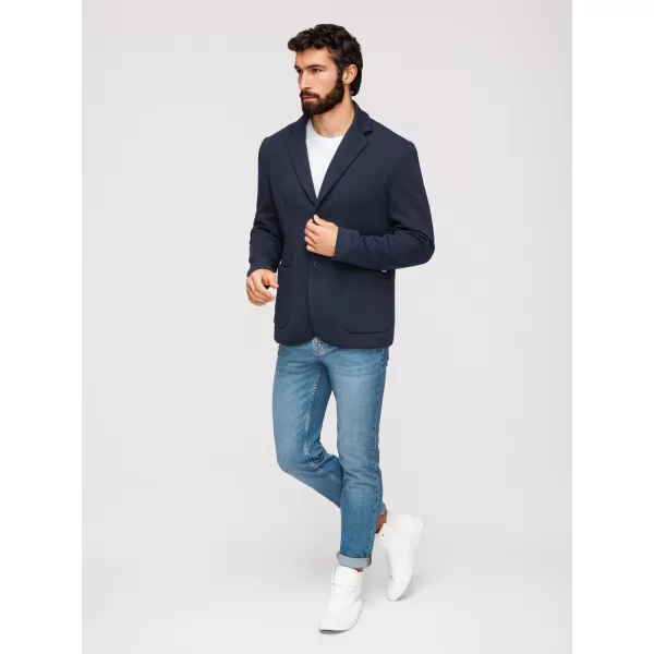  Pánska bunda OMBRE M167 NAVY BLUE 
