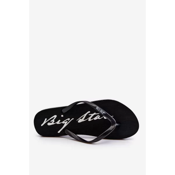  Dámske žabky BIG STAR SHOES LL274761 BLACK 