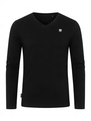 Pánske tričko OMBRE L172 BLACK
