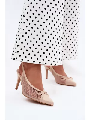 Dámske sandále BOTO SQC-272 BEIGE