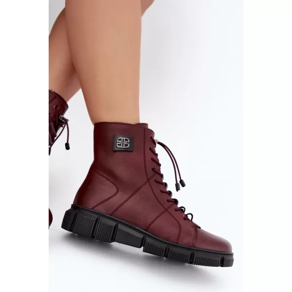  Dámske topánky BOTO 26BT17-609 BURGUNDY 