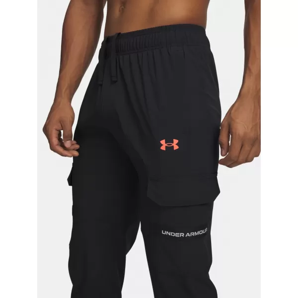  Pánske športové nohavice UNDER ARMOUR TECH UTILITY WOVEN PANT 6004966-003 ČIERNA 